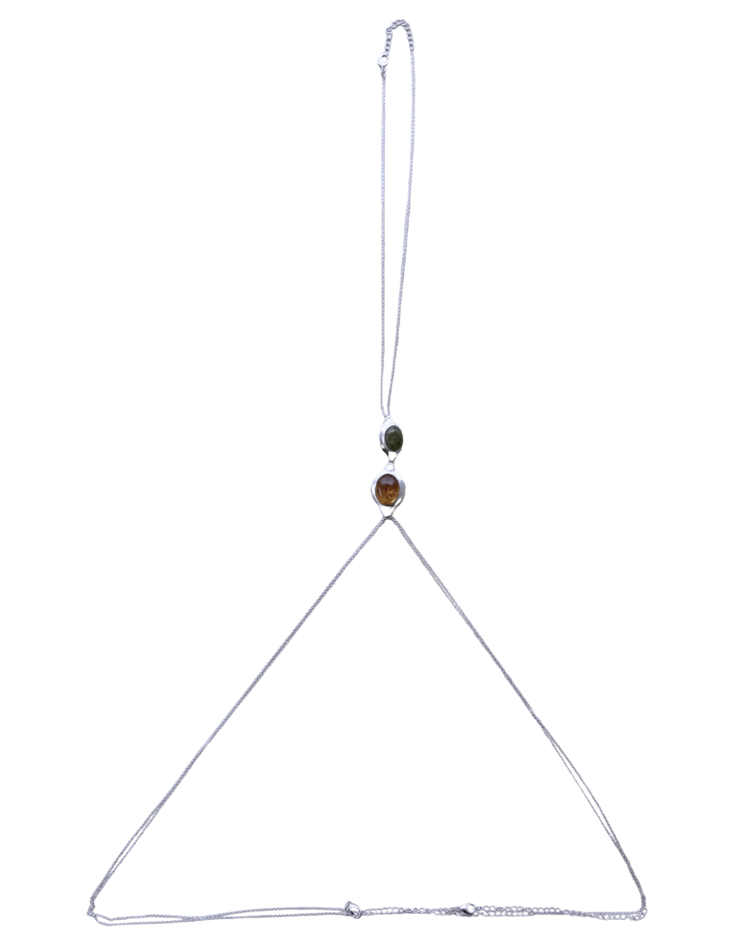 Body Chain Deméter plateada completa
